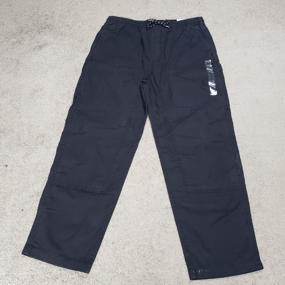 American Eagle Mens Venture Out Ripstop Pants M Black Hiking Casual Flex